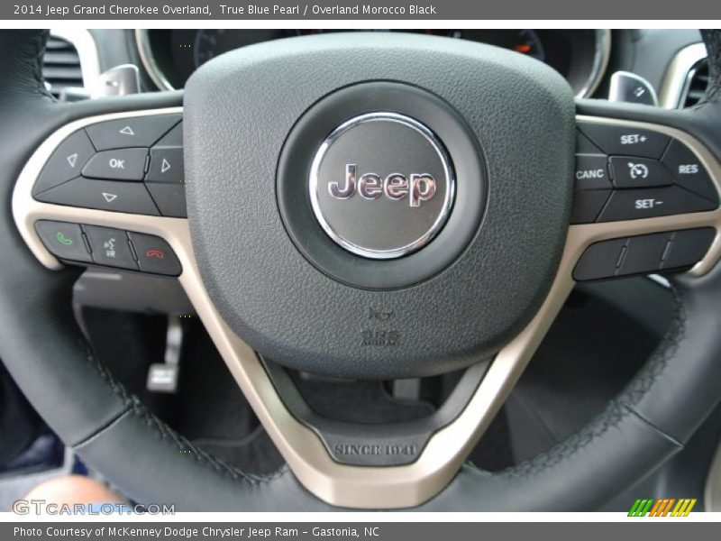  2014 Grand Cherokee Overland Steering Wheel