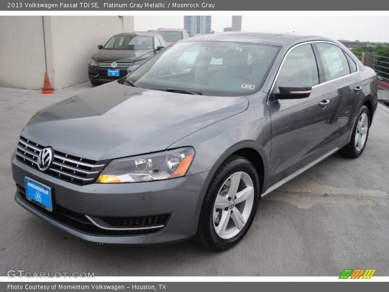 Platinum Gray Metallic / Moonrock Gray 2013 Volkswagen Passat TDI SE