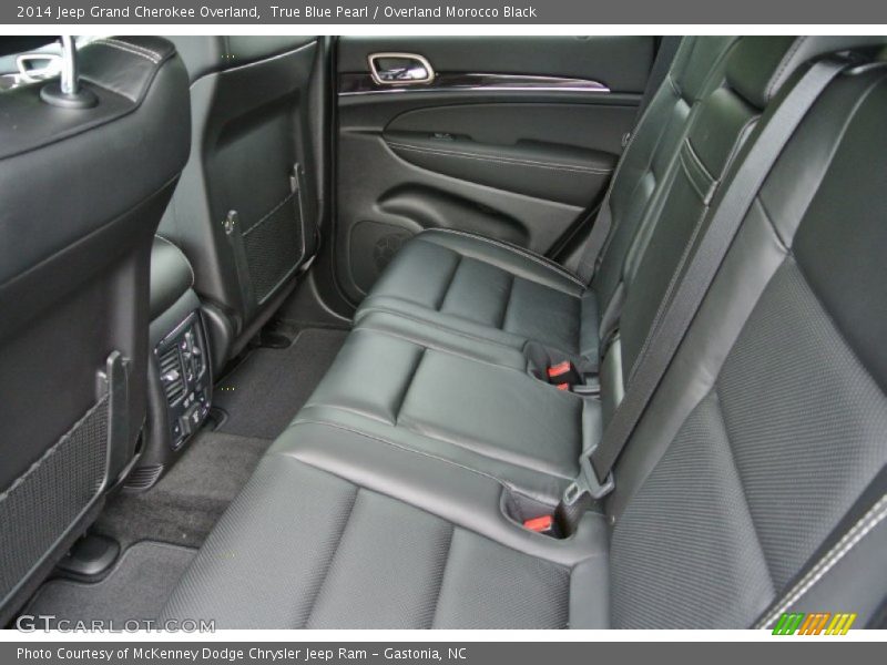 Rear Seat of 2014 Grand Cherokee Overland