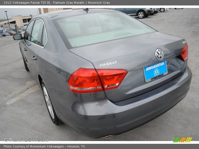 Platinum Gray Metallic / Moonrock Gray 2013 Volkswagen Passat TDI SE