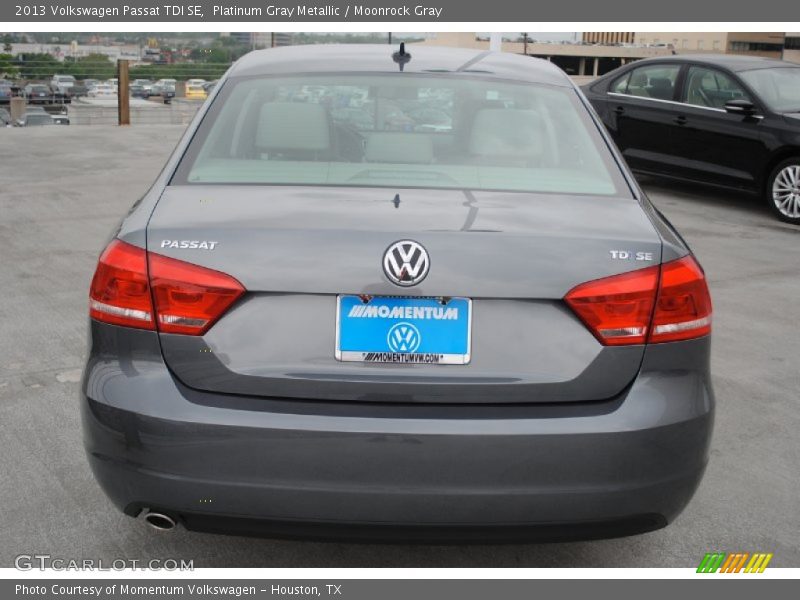 Platinum Gray Metallic / Moonrock Gray 2013 Volkswagen Passat TDI SE