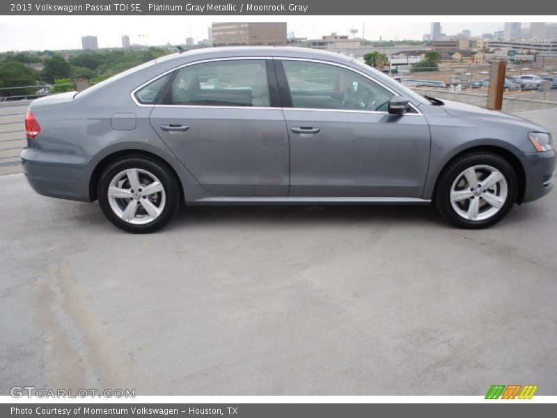 Platinum Gray Metallic / Moonrock Gray 2013 Volkswagen Passat TDI SE
