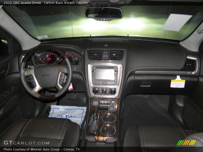 Carbon Black Metallic / Ebony 2013 GMC Acadia Denali