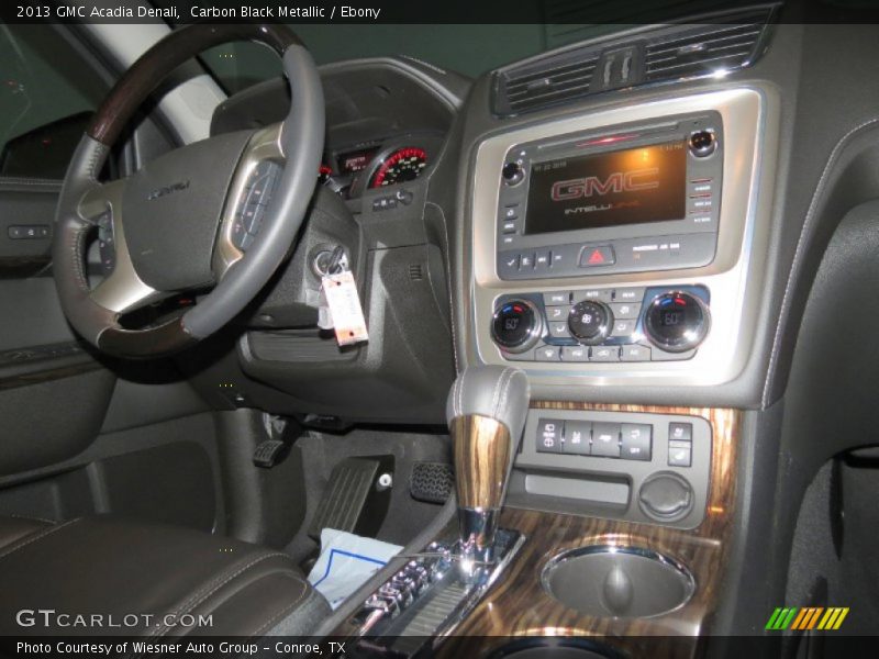 Carbon Black Metallic / Ebony 2013 GMC Acadia Denali