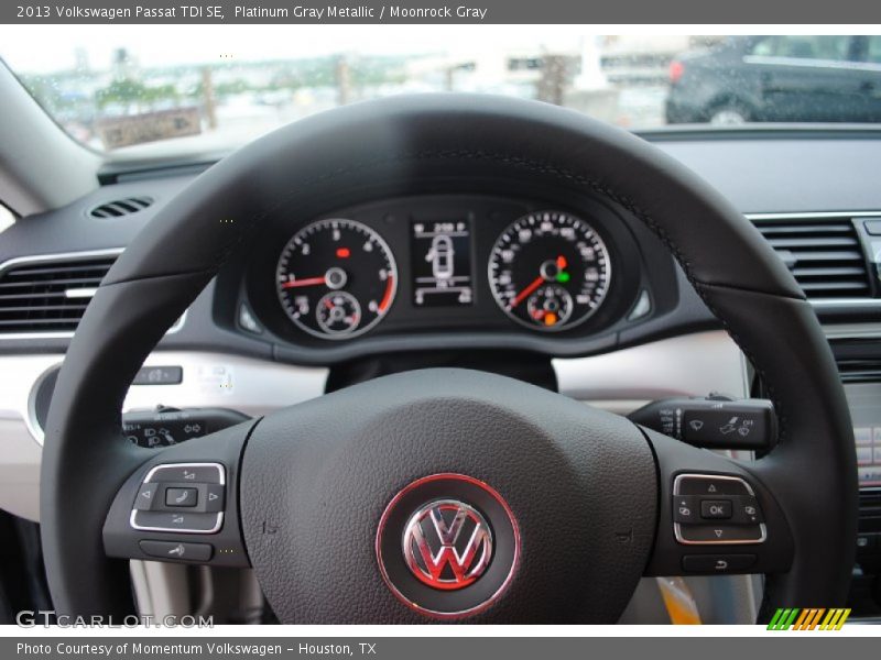 Platinum Gray Metallic / Moonrock Gray 2013 Volkswagen Passat TDI SE