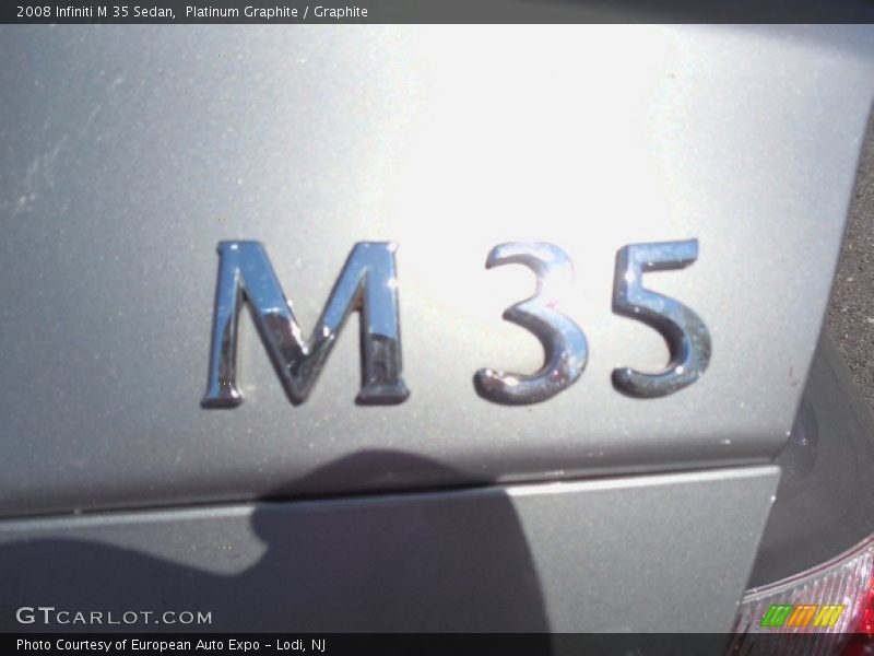 Platinum Graphite / Graphite 2008 Infiniti M 35 Sedan