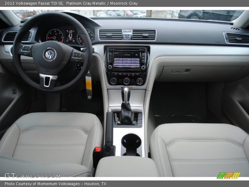 Platinum Gray Metallic / Moonrock Gray 2013 Volkswagen Passat TDI SE