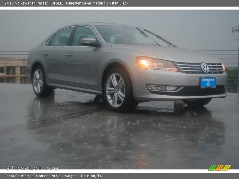 Tungsten Silver Metallic / Titan Black 2013 Volkswagen Passat TDI SEL