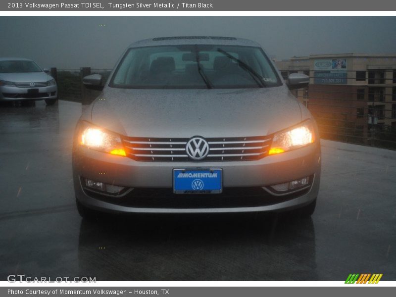 Tungsten Silver Metallic / Titan Black 2013 Volkswagen Passat TDI SEL