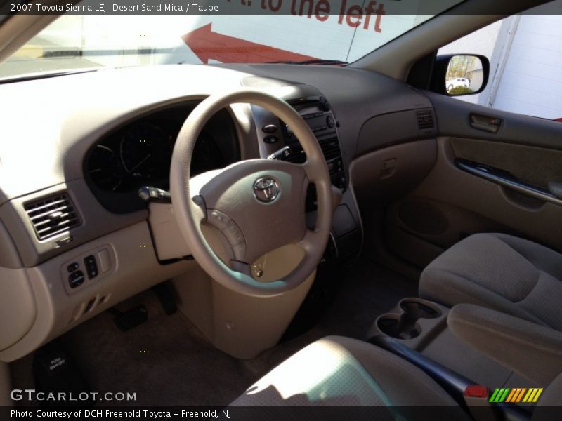 Desert Sand Mica / Taupe 2007 Toyota Sienna LE