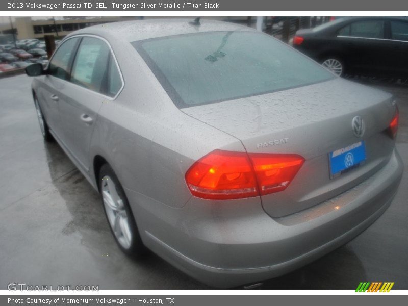 Tungsten Silver Metallic / Titan Black 2013 Volkswagen Passat TDI SEL