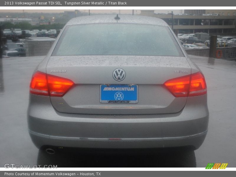 Tungsten Silver Metallic / Titan Black 2013 Volkswagen Passat TDI SEL