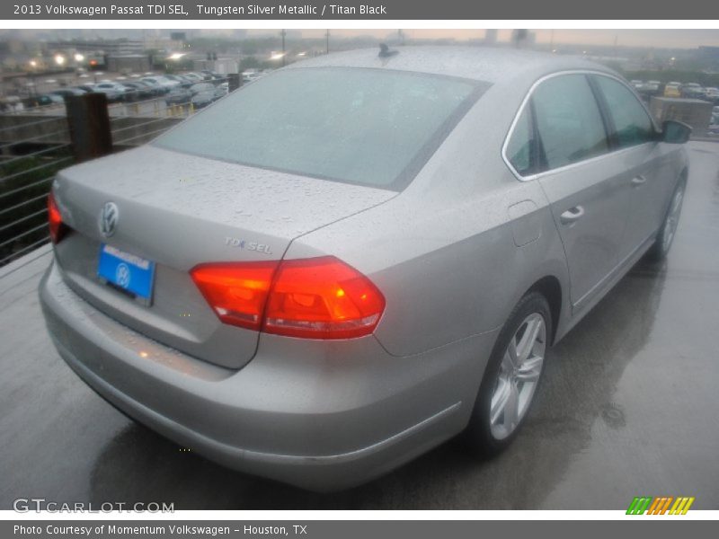 Tungsten Silver Metallic / Titan Black 2013 Volkswagen Passat TDI SEL