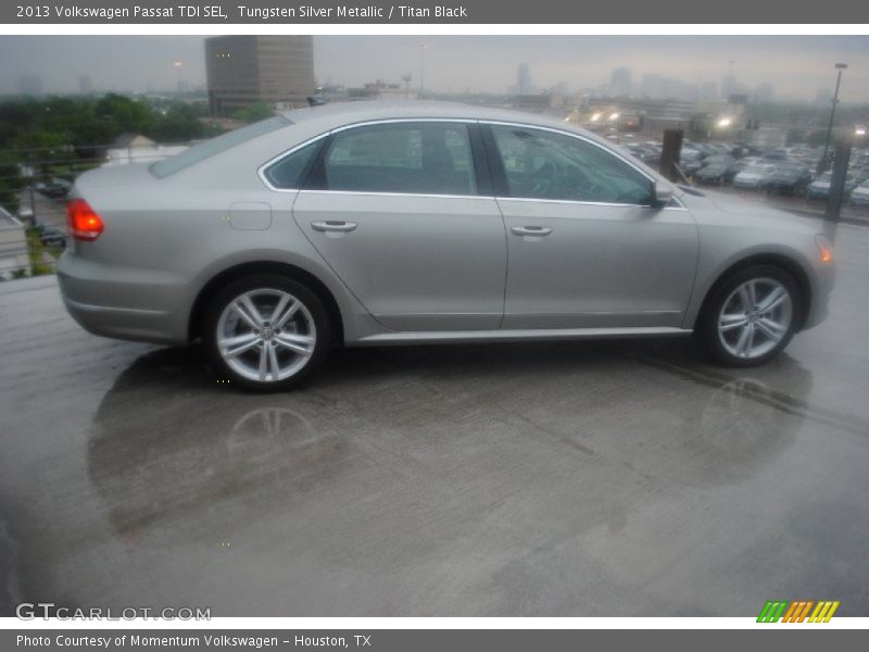 Tungsten Silver Metallic / Titan Black 2013 Volkswagen Passat TDI SEL