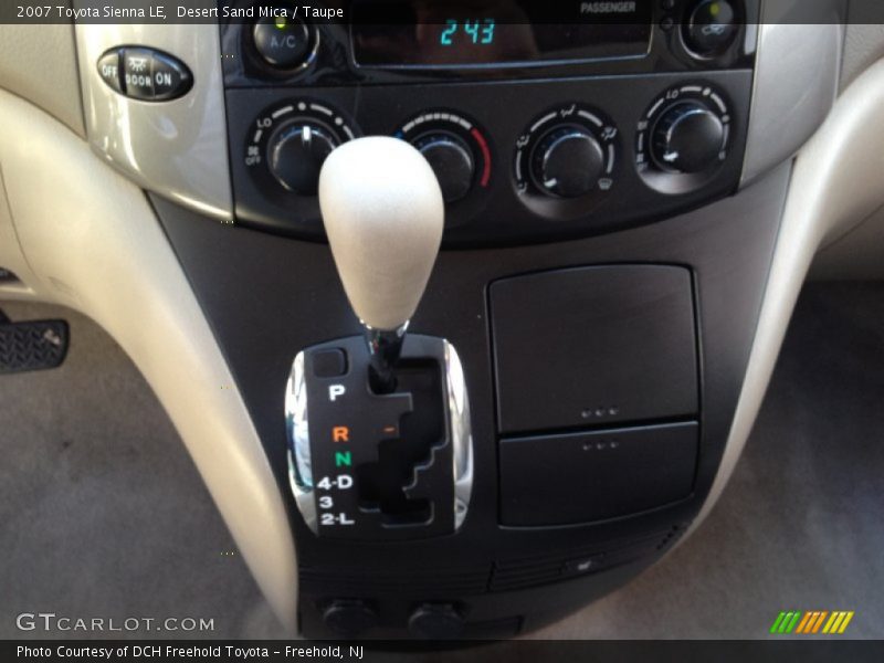 Desert Sand Mica / Taupe 2007 Toyota Sienna LE
