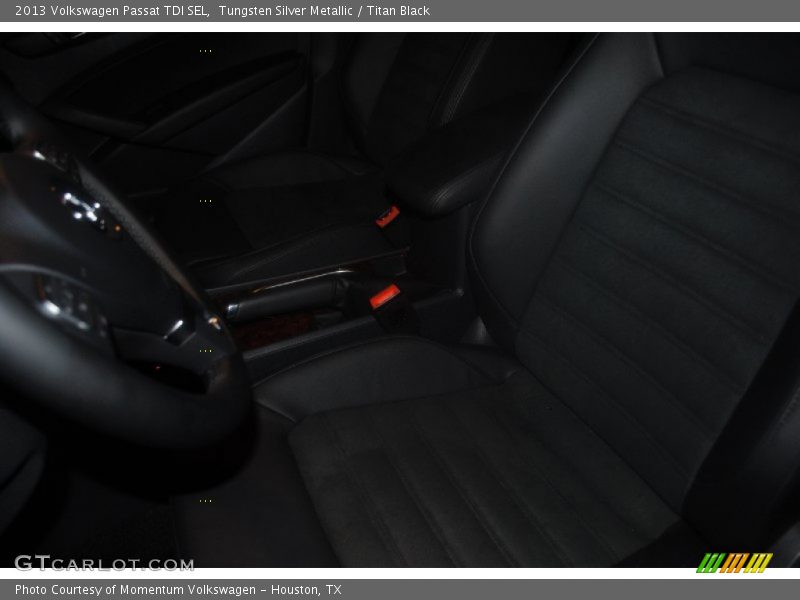 Tungsten Silver Metallic / Titan Black 2013 Volkswagen Passat TDI SEL