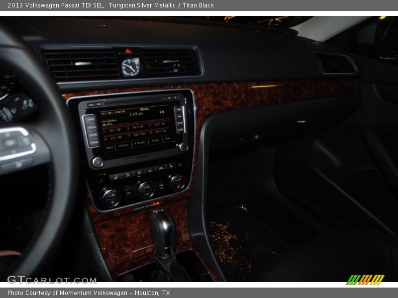 Tungsten Silver Metallic / Titan Black 2013 Volkswagen Passat TDI SEL