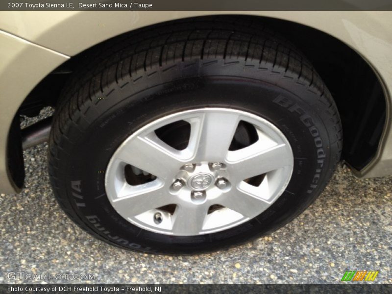 Desert Sand Mica / Taupe 2007 Toyota Sienna LE