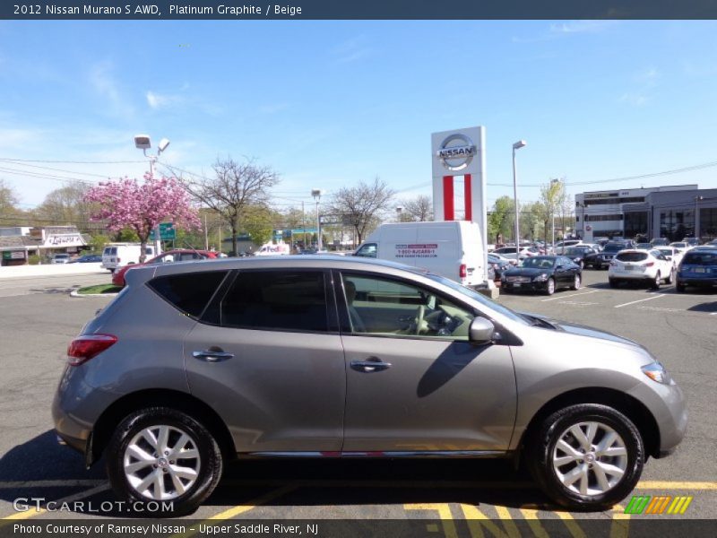 Platinum Graphite / Beige 2012 Nissan Murano S AWD