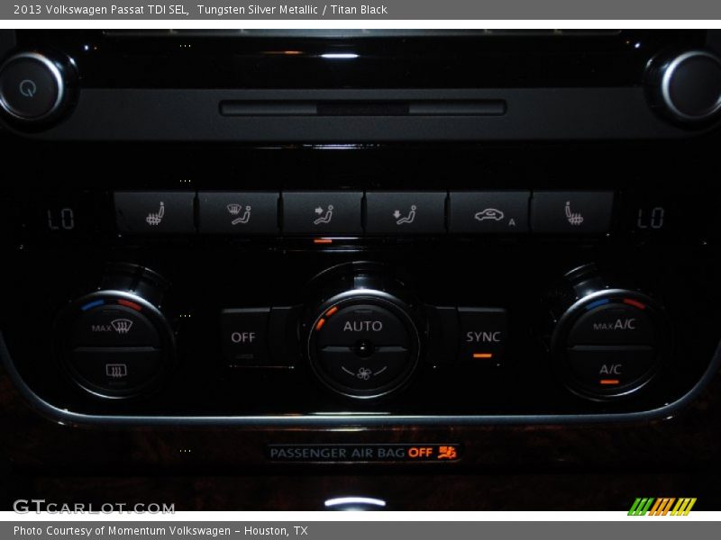 Tungsten Silver Metallic / Titan Black 2013 Volkswagen Passat TDI SEL