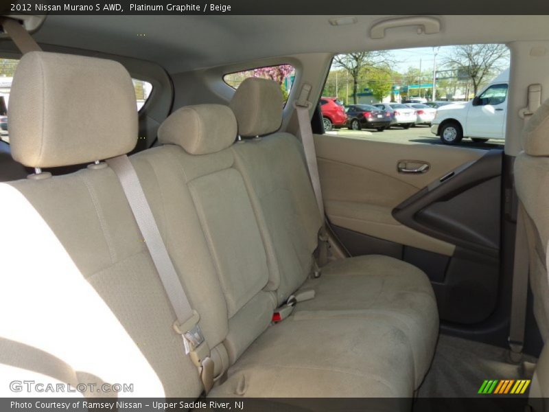 Platinum Graphite / Beige 2012 Nissan Murano S AWD