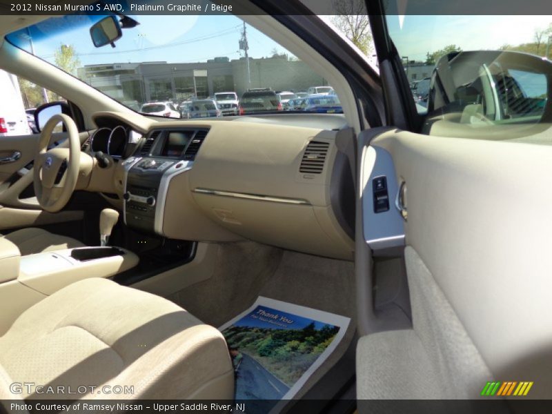 Platinum Graphite / Beige 2012 Nissan Murano S AWD