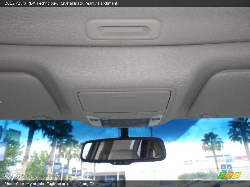 Crystal Black Pearl / Parchment 2013 Acura RDX Technology