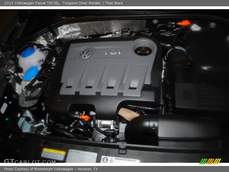 Tungsten Silver Metallic / Titan Black 2013 Volkswagen Passat TDI SEL