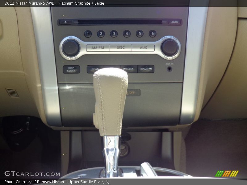 Platinum Graphite / Beige 2012 Nissan Murano S AWD