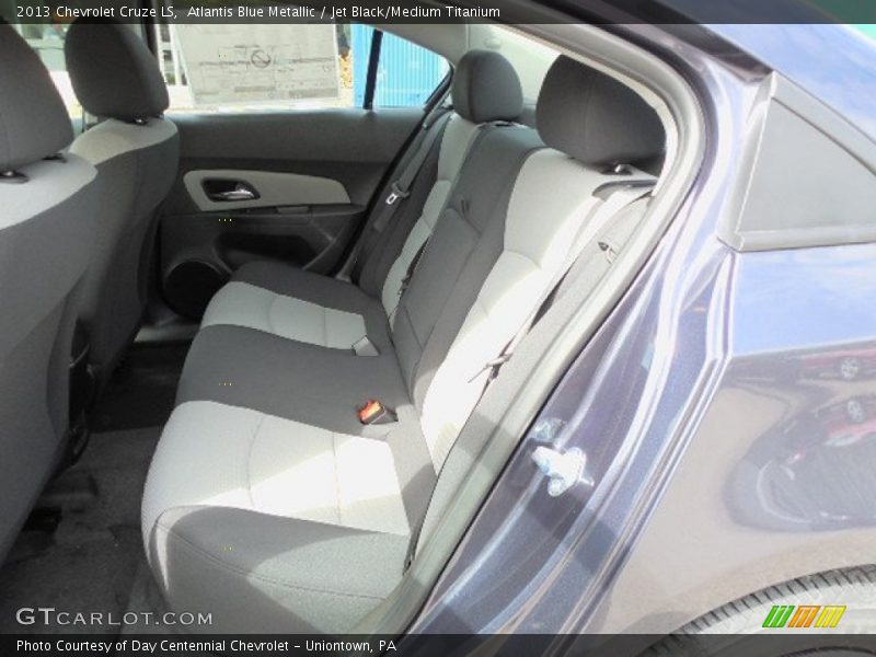 Atlantis Blue Metallic / Jet Black/Medium Titanium 2013 Chevrolet Cruze LS