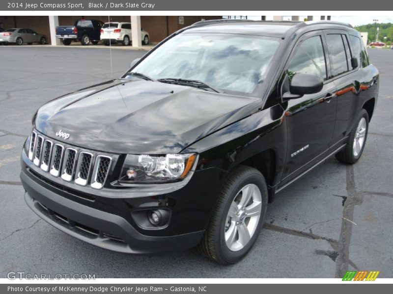 Black / Dark Slate Gray 2014 Jeep Compass Sport