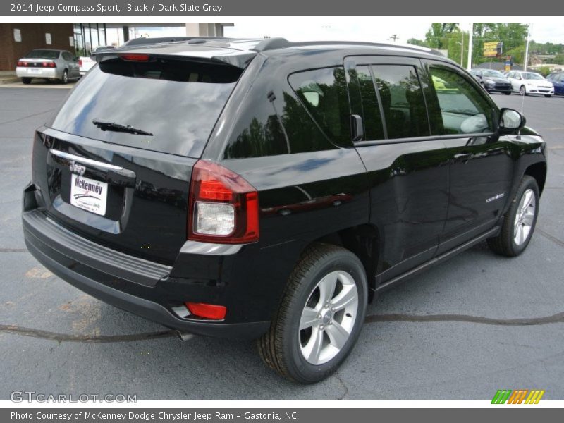 Black / Dark Slate Gray 2014 Jeep Compass Sport