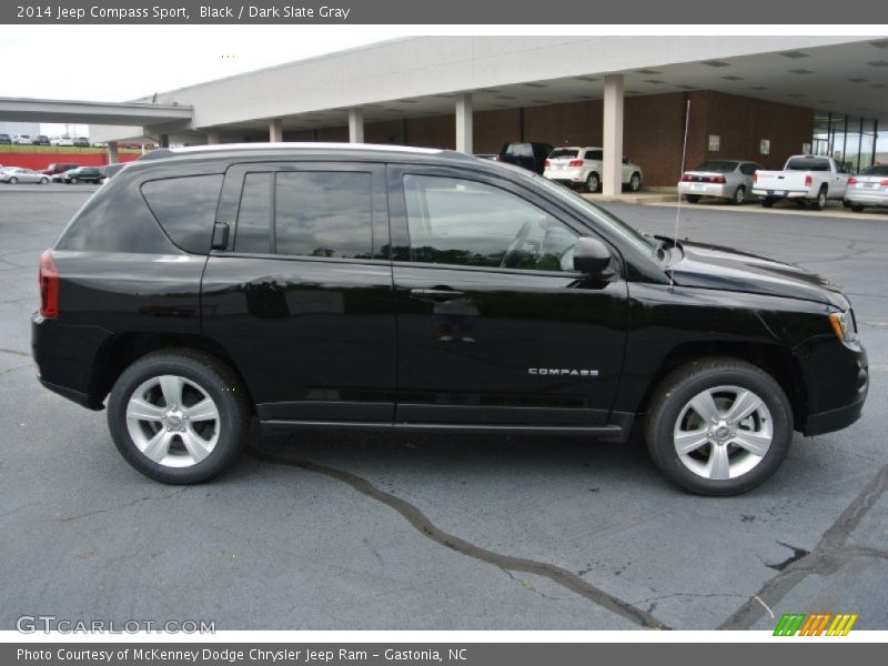 Black / Dark Slate Gray 2014 Jeep Compass Sport