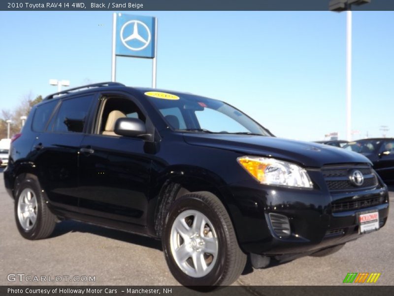 Black / Sand Beige 2010 Toyota RAV4 I4 4WD
