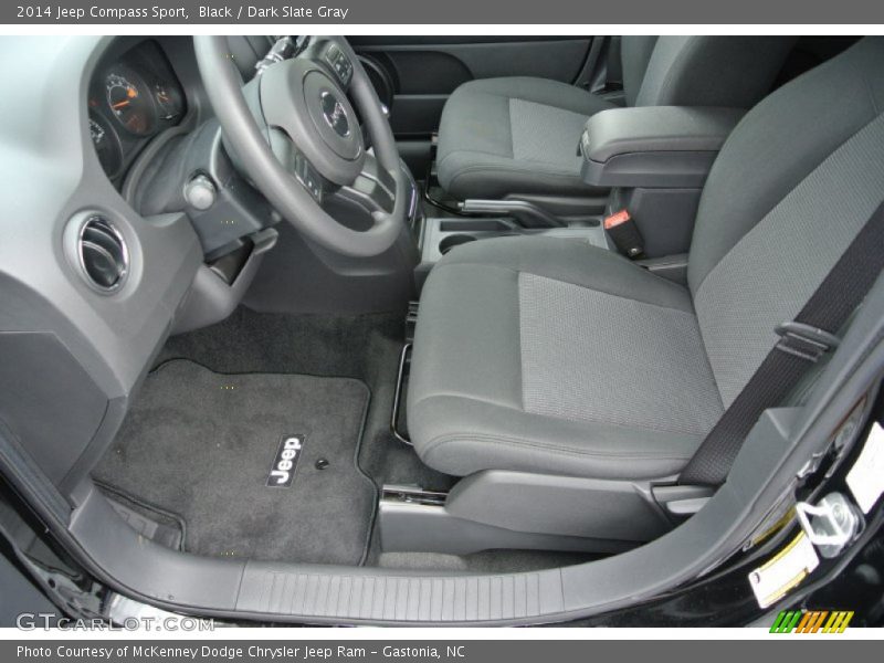Black / Dark Slate Gray 2014 Jeep Compass Sport