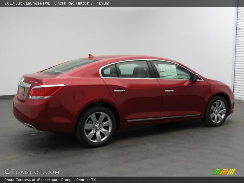 Crystal Red Tintcoat / Titanium 2013 Buick LaCrosse FWD