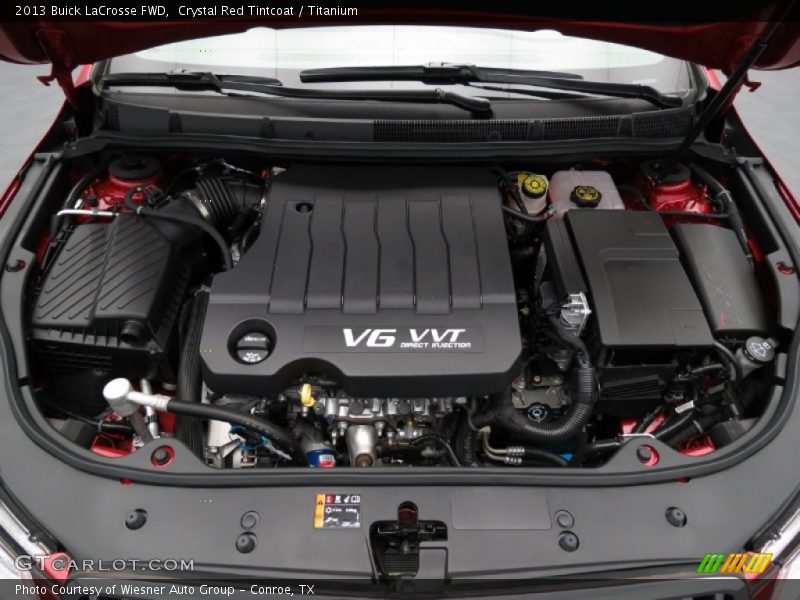 Crystal Red Tintcoat / Titanium 2013 Buick LaCrosse FWD