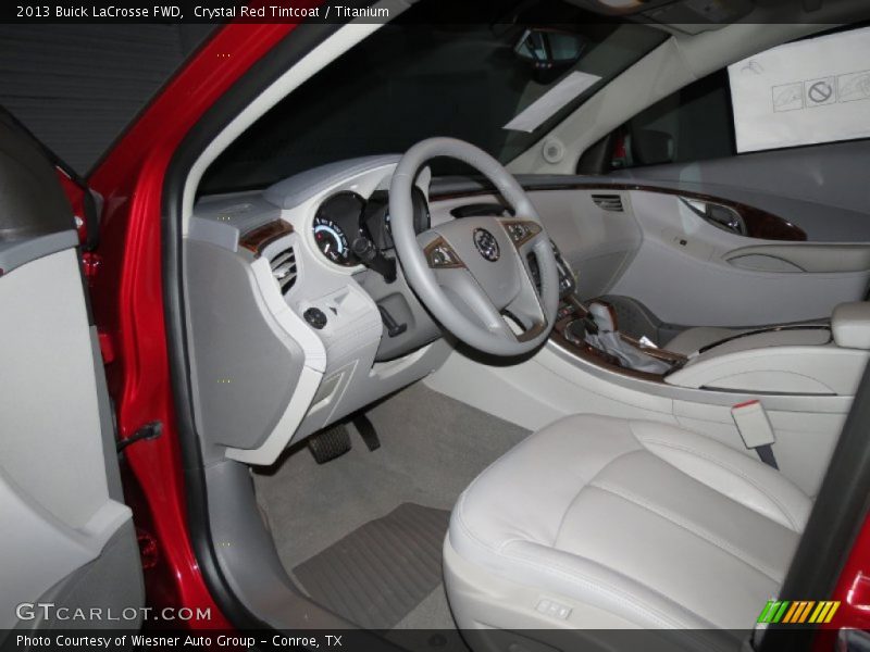 Crystal Red Tintcoat / Titanium 2013 Buick LaCrosse FWD