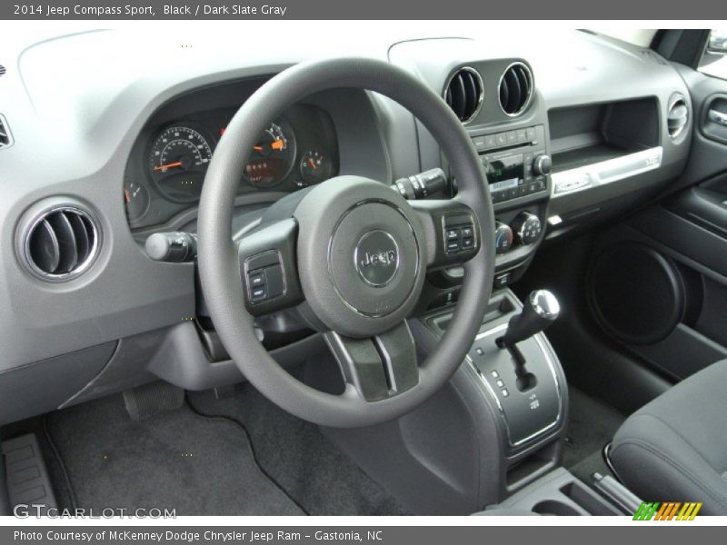 Black / Dark Slate Gray 2014 Jeep Compass Sport