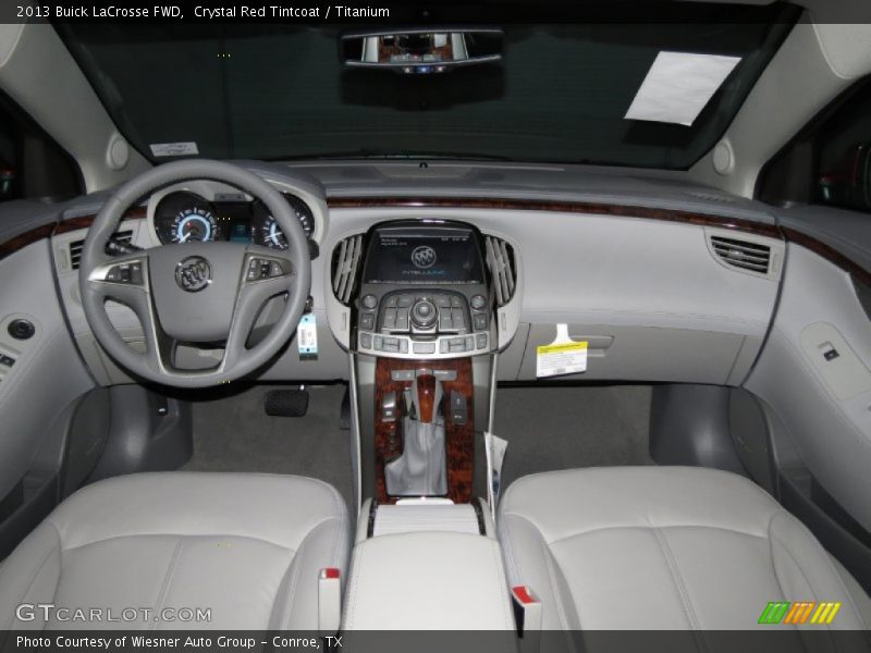 Crystal Red Tintcoat / Titanium 2013 Buick LaCrosse FWD