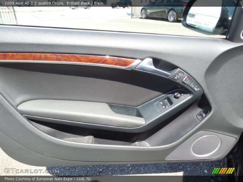 Brilliant Black / Black 2009 Audi A5 3.2 quattro Coupe