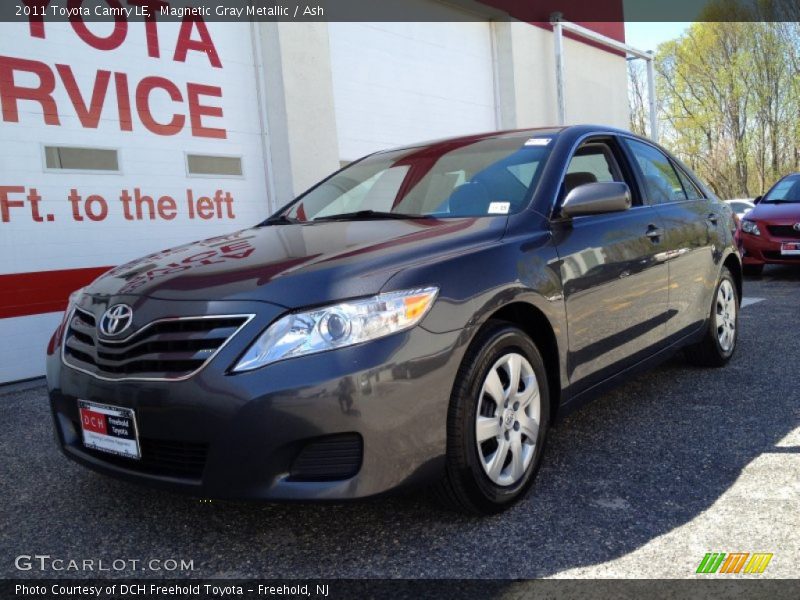 Magnetic Gray Metallic / Ash 2011 Toyota Camry LE
