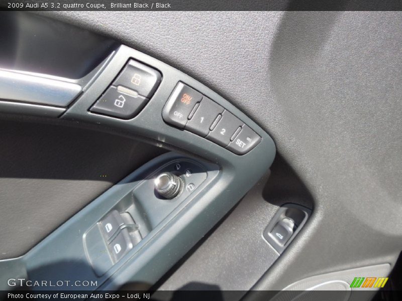 Brilliant Black / Black 2009 Audi A5 3.2 quattro Coupe