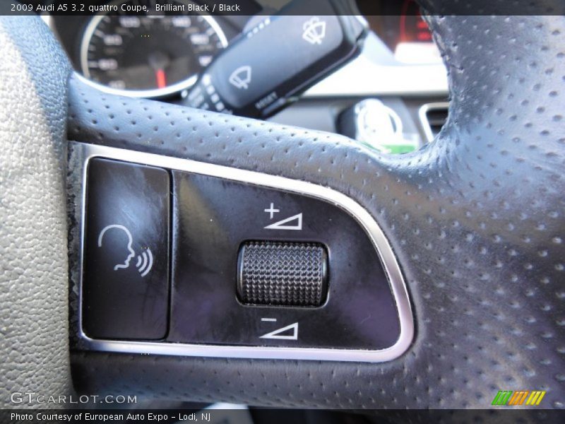 Brilliant Black / Black 2009 Audi A5 3.2 quattro Coupe