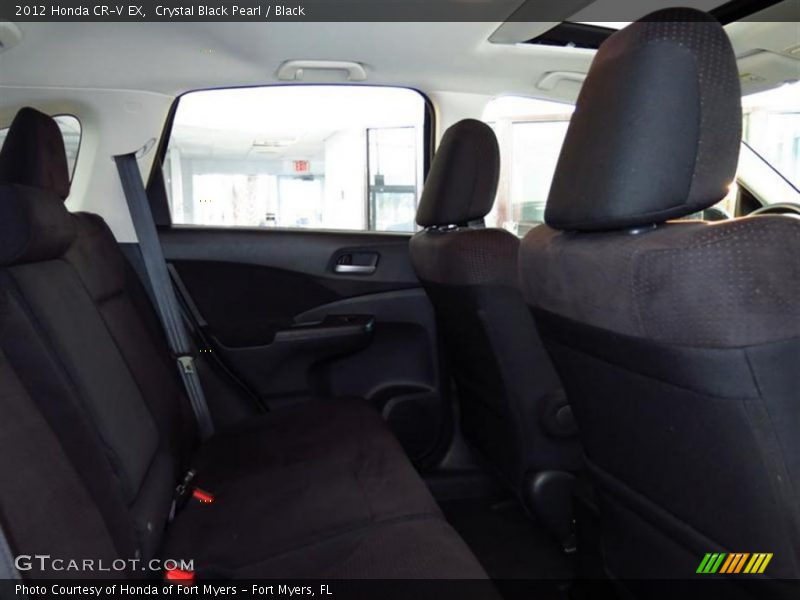 Crystal Black Pearl / Black 2012 Honda CR-V EX