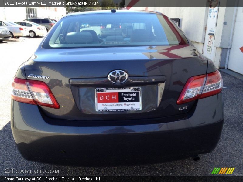 Magnetic Gray Metallic / Ash 2011 Toyota Camry LE