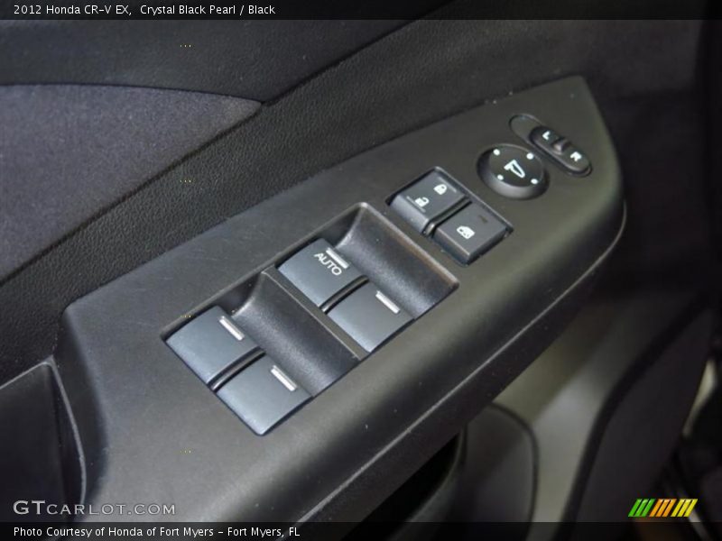 Crystal Black Pearl / Black 2012 Honda CR-V EX