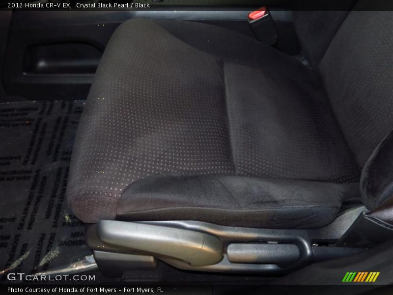 Crystal Black Pearl / Black 2012 Honda CR-V EX