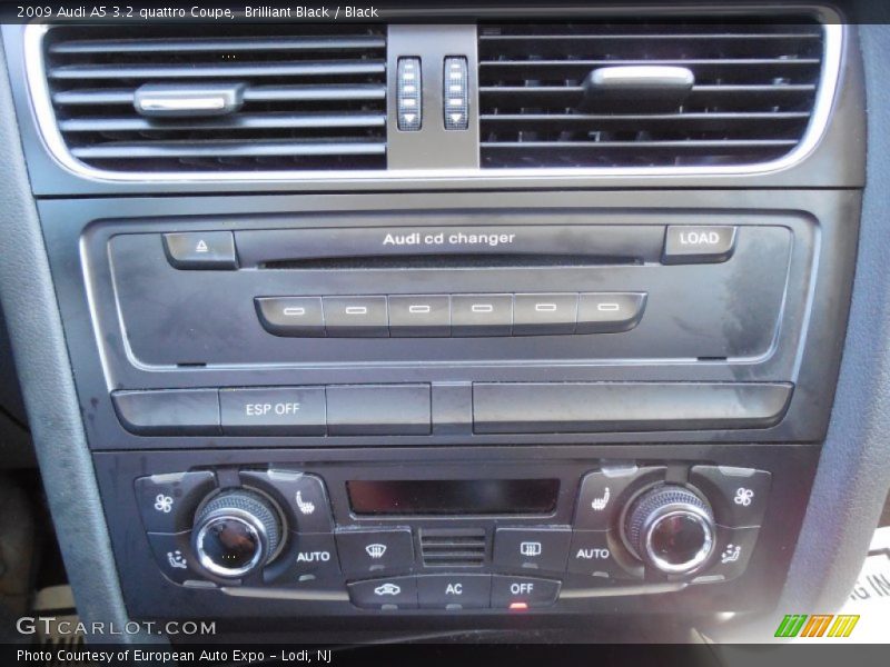 Brilliant Black / Black 2009 Audi A5 3.2 quattro Coupe