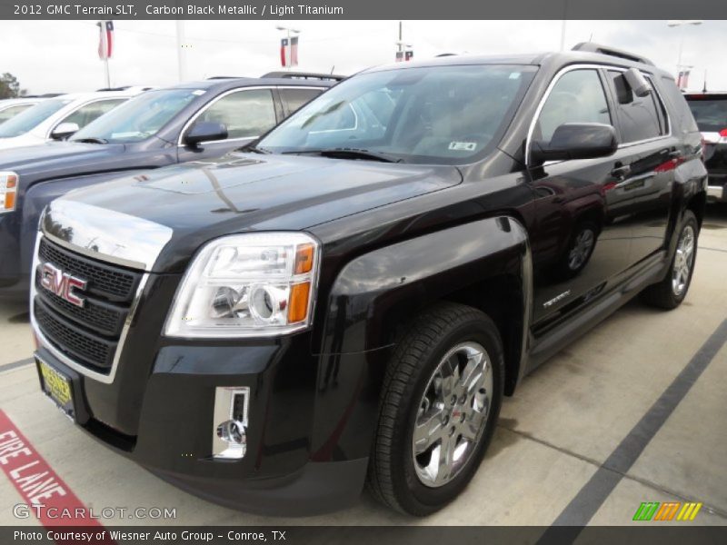 Carbon Black Metallic / Light Titanium 2012 GMC Terrain SLT